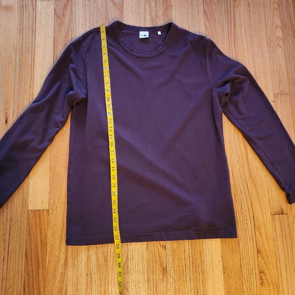 NN07 Core Clive Long-Sleeve Shirt Size XL in Brown - Picture 8 of 8